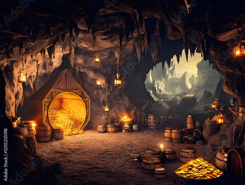 A Hidden Treasure Cave Hold...