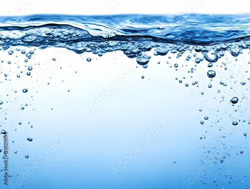 Clear Blue Water Surface wi...