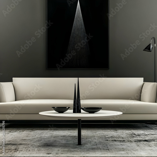 Modern Minimalist Living Ro...
