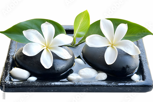 Serene Spa Setting: White F...