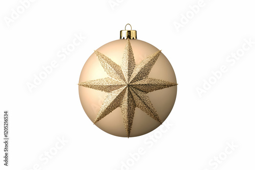 Gold Christmas Ornament wit...