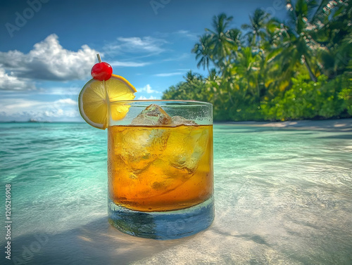 Refreshing Tropical Cocktai...