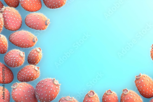Pink Prickly Pear Cactus Fr...