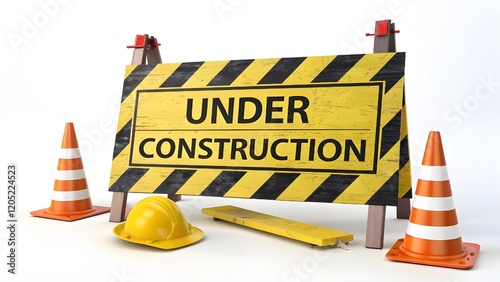 under construction site