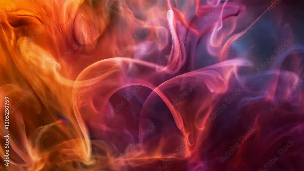 Swirling patterns of colorful smoke create an abstract visual experience. The vibrant colors blend seamlessly, showcasing fluid movements and rich textures throughout the display. Swirling patterns of colorful smoke create an abstract visual experience. The vibrant colors blend seamlessly, showcasing fluid movements and rich textures throughout the display.