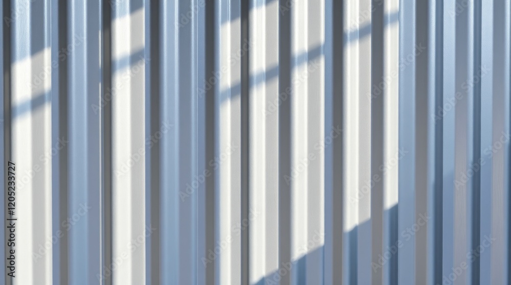 Textured zinc aluminum background, vertical pattern emphasized, shadow subtly placed in the bottom left, wall shows a small dent, the overall feel is adorable and cute Textured zinc aluminum background, vertical pattern emphasized, shadow subtly placed in the bottom left, wall shows a small dent, the overall feel is adorable and cute