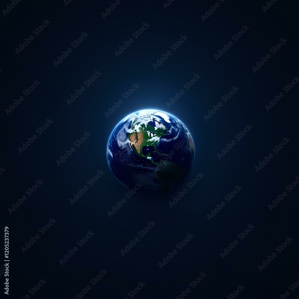 Fototapeta premium Earth at Night 