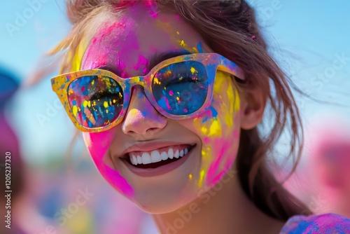 Festival of Colors   Illustrate or photograph scenes from the Holi festival.