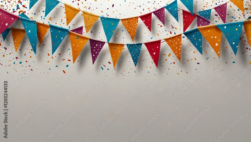 colorful streamers