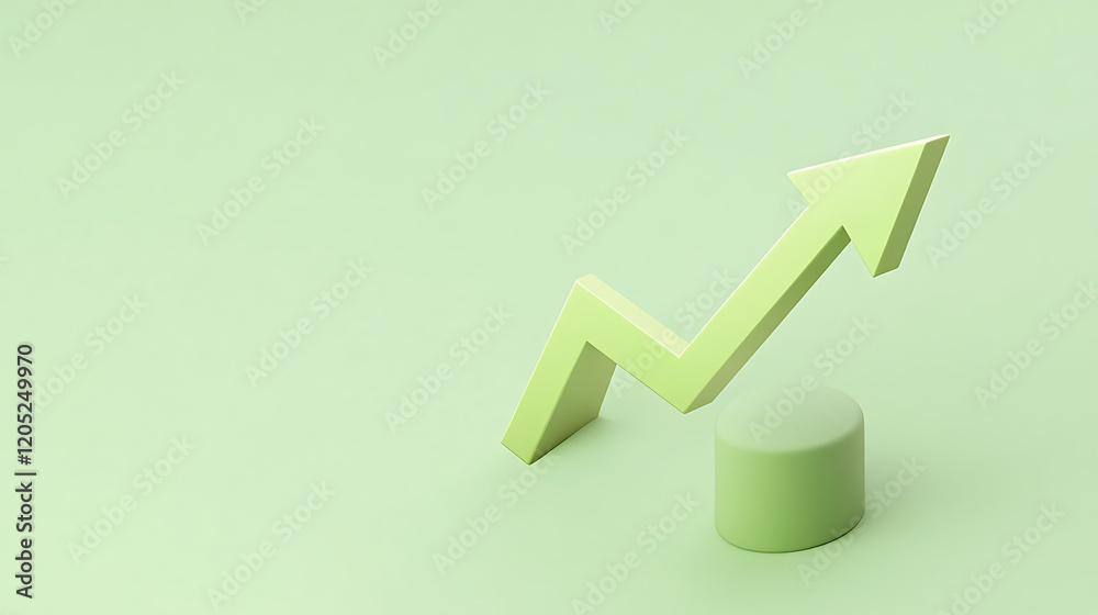 Analyzing growth trends in business metrics office space infographic minimalist environment aerial view performance insights Analyzing growth trends in business metrics office space infographic minimalist environment aerial view performance insights