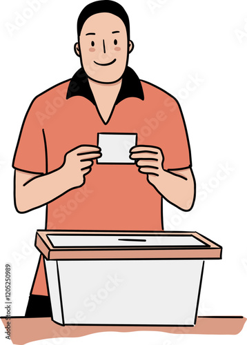election middle age man illustration