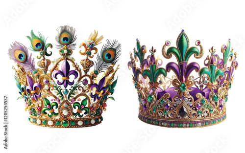 Mardi gras carnival Crown vector