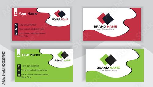 Creative business card design for innovative companies