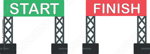 Race Start and Finish Line