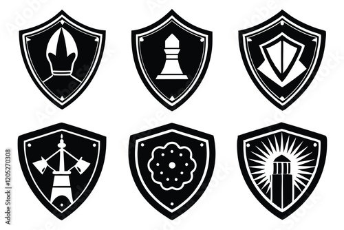 Education logo icon vector art illustration