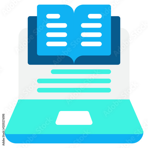 Digital Learning Platform Icon