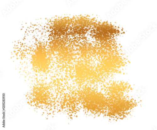 Paint Splat Background Isolated on Transparent