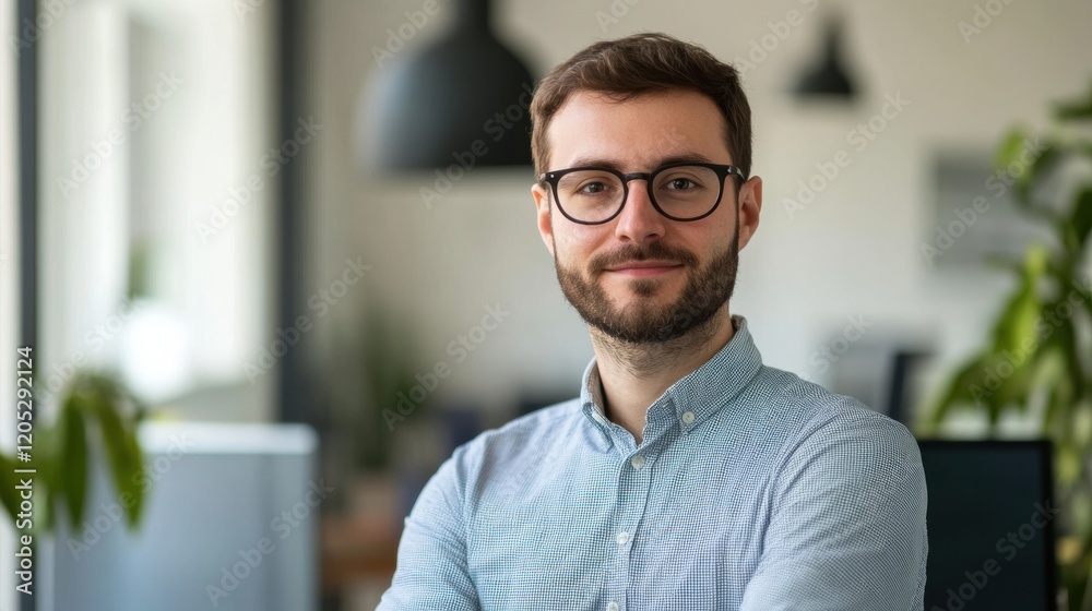 Professional worker with digital skills, featuring expertise in digital tools and forward-thinking approaches to modern challenges Professional worker with digital skills, featuring expertise in digital tools and forward-thinking approaches to modern challenges
