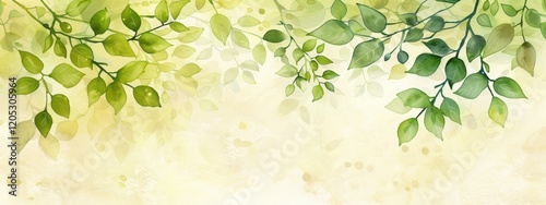 Green leafy tree with a white background