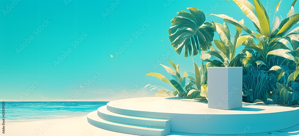 Fototapeta premium Background with trees