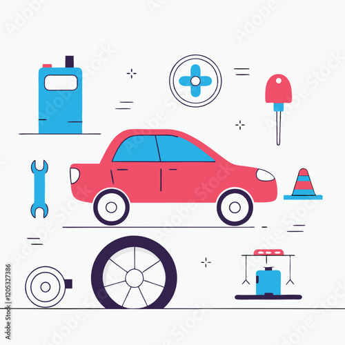 Ultimate Car Icon Set: Automotive Pictograms for Design Projects icons signs vector symbols vehicle 