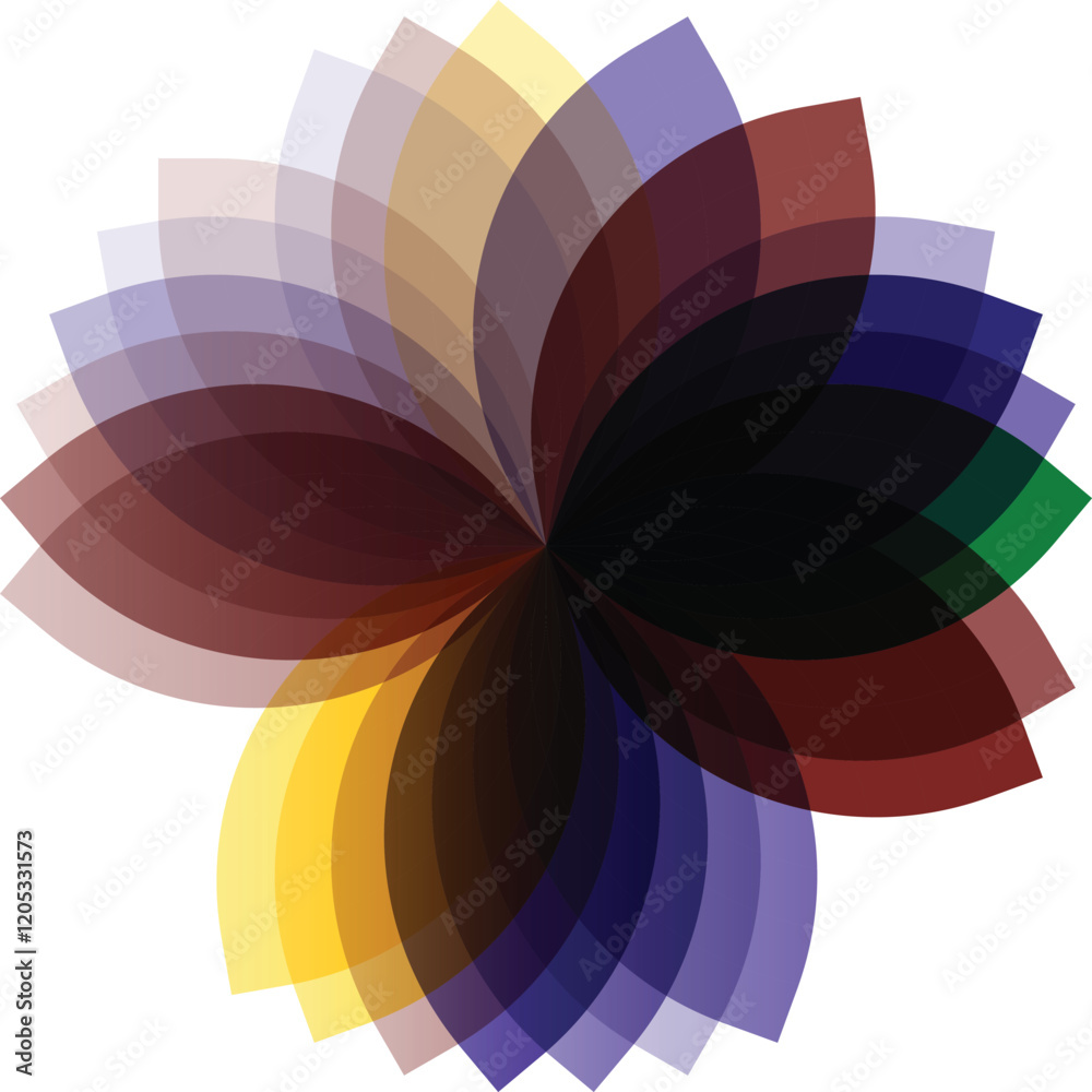 Fototapeta premium Colorful rainbow on white background