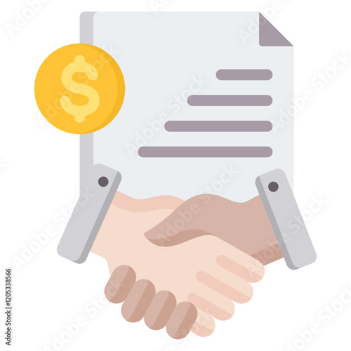 Sponsorship Flat Icon