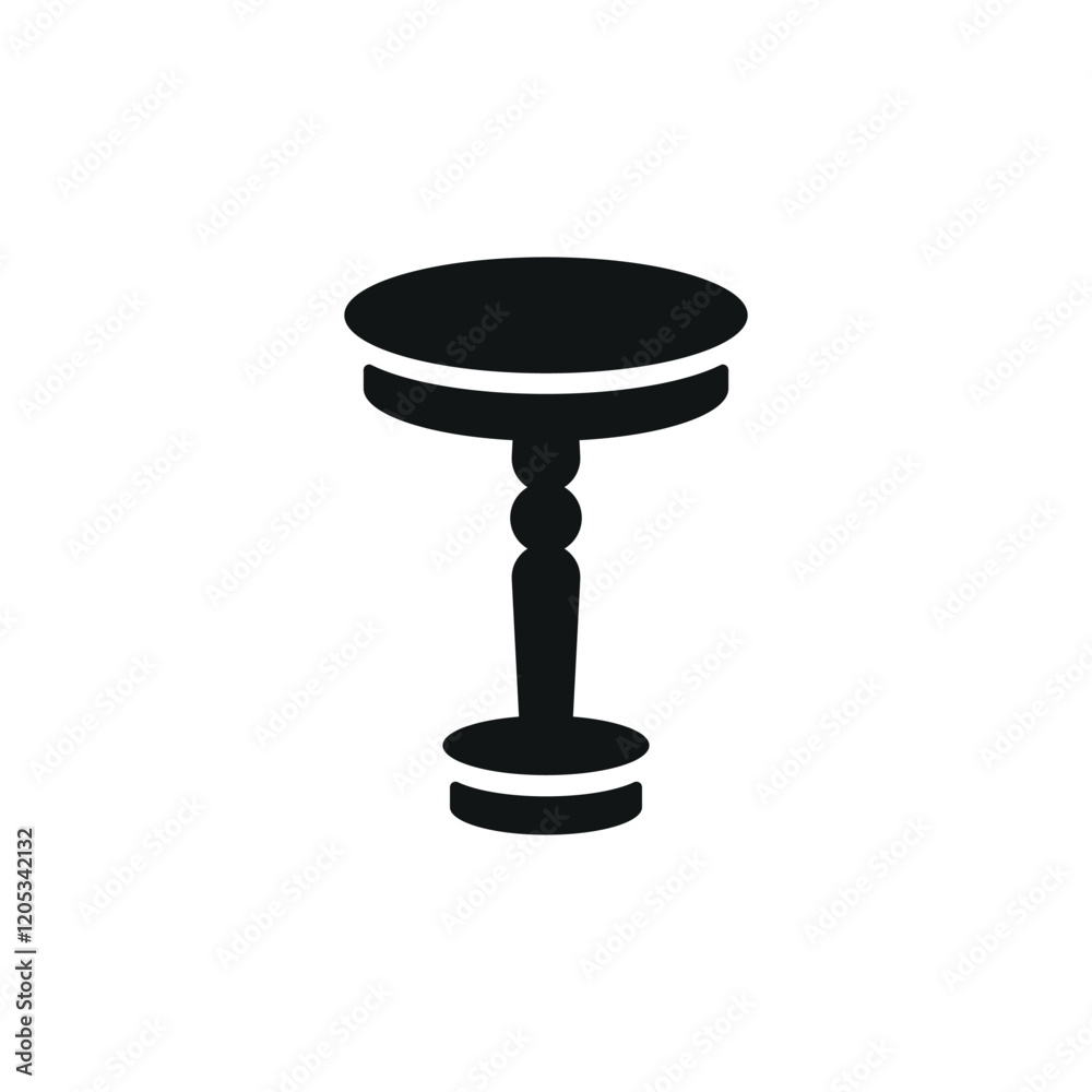Coffee table icon represents style and functionality, perfect for home decor, interior design, and furniture-related illustrations. Coffee table icon represents style and functionality, perfect for home decor, interior design, and furniture-related illustrations.