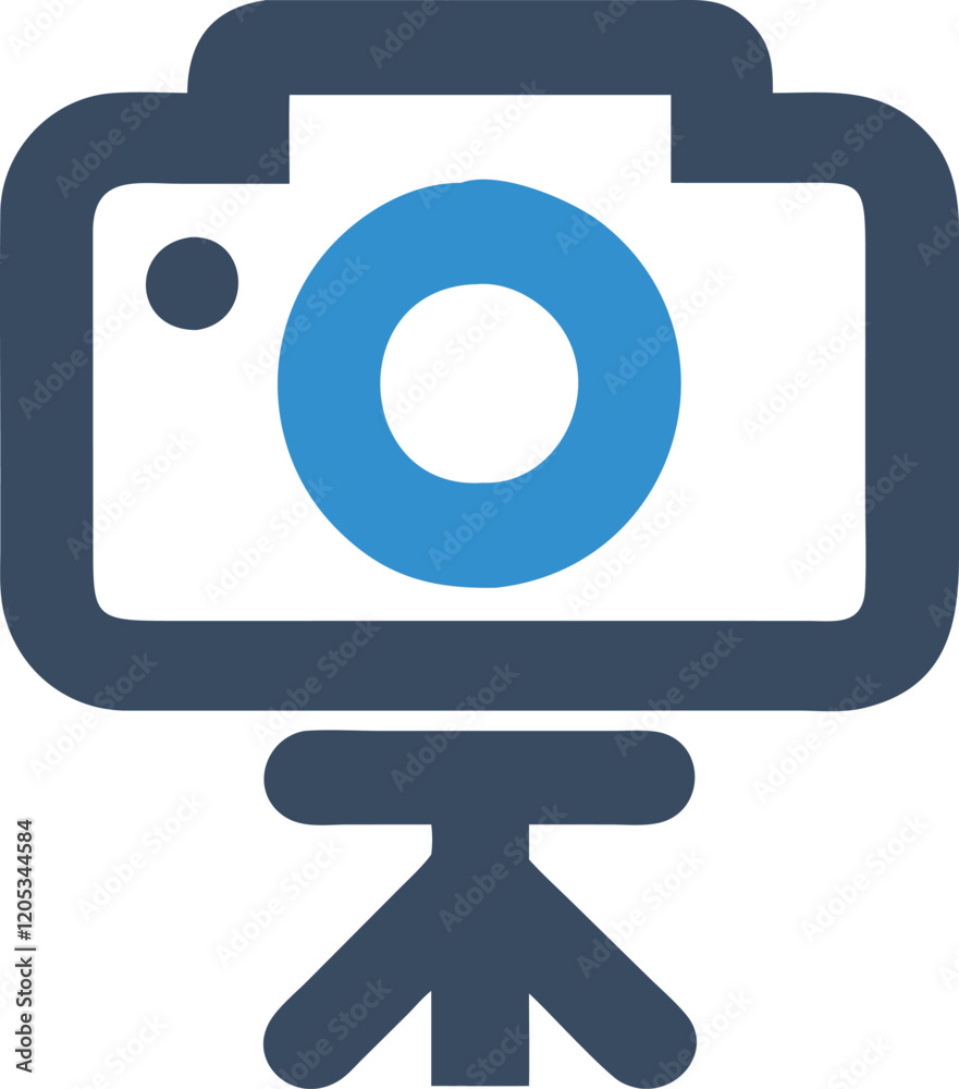 Camera Icon Vector - Perfect for Photography and Media Projects Camera Icon Vector - Perfect for Photography and Media Projects