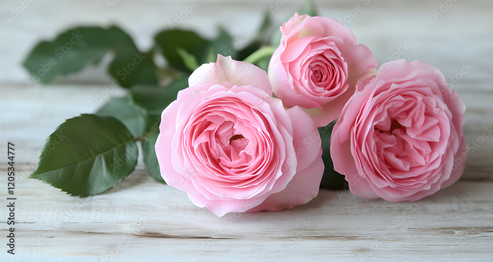 pink roses on wooden background pink roses on wooden background