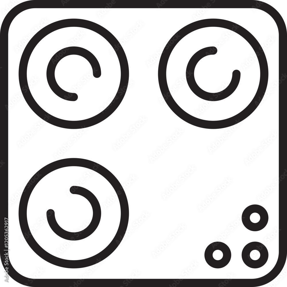 Home appliances line icon set. Washing machine, microwave oven, iron, blender, vacuum cleaner. Vector Home appliances line icon set. Washing machine, microwave oven, iron, blender, vacuum cleaner. Vector