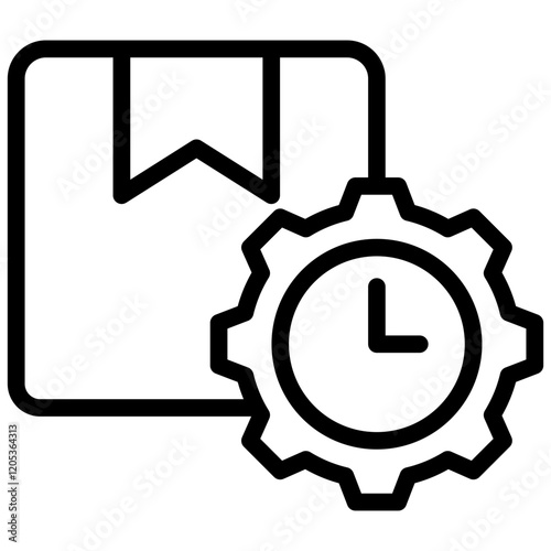 Efficiency Outline Icon