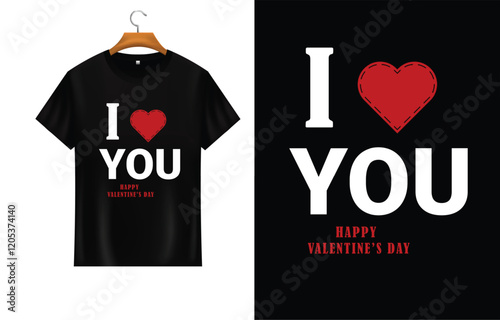 Velentine day t-shirt.
