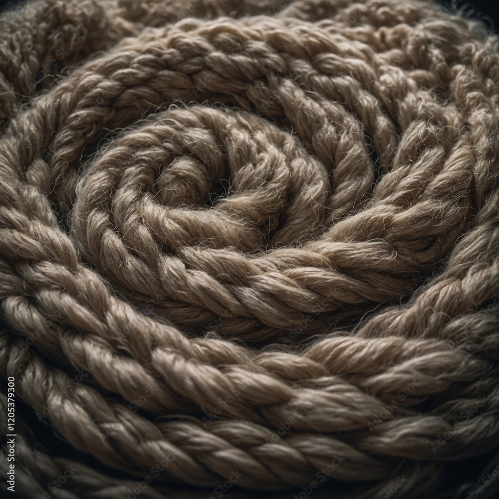 A sheep’s wool forming into beautiful swirl patterns. A sheep’s wool forming into beautiful swirl patterns.