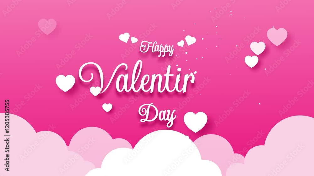 happy valentine day animated valentine day background happy valentine day pink white lettering 4k looping happy valentine day animated valentine day background happy valentine day pink white lettering 4k looping