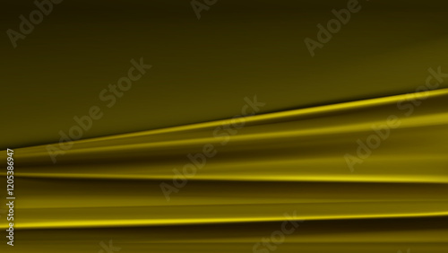 Abstract gold cloth folds background design