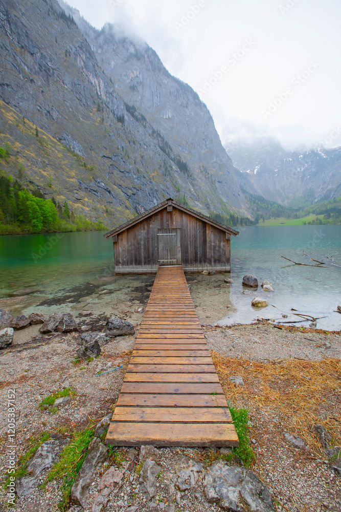 Königssee Lake in Bayern, Germany Königssee Lake in Bayern, Germany