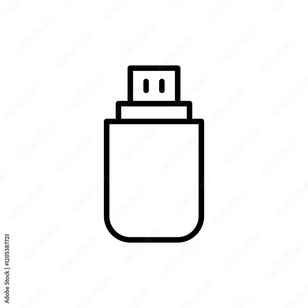 Usb icon vector. Flash disk sign and symbol. flash drive sign. Usb icon vector. Flash disk sign and symbol. flash drive sign.