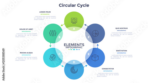 Modern Infographic Vector Template