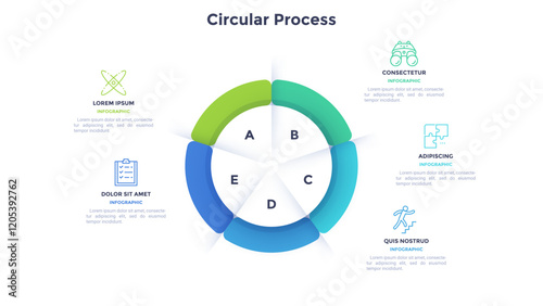 Modern Infographic Vector Template