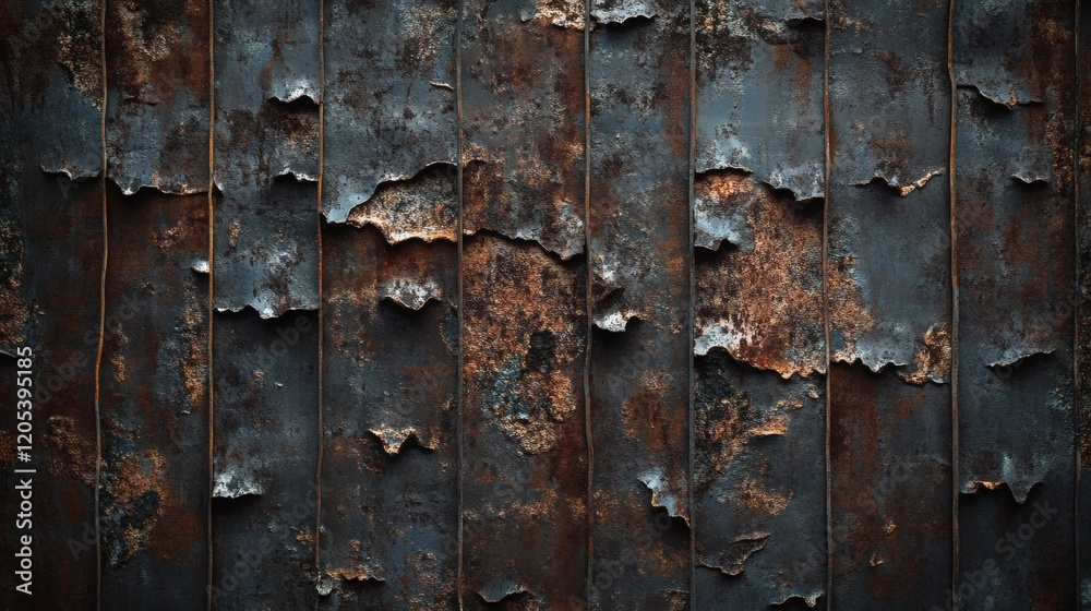 Weathered Metal Texture Rusted and Decayed Steel Background Weathered Metal Texture Rusted and Decayed Steel Background