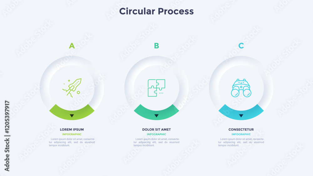 Modern Infographic Vector Template