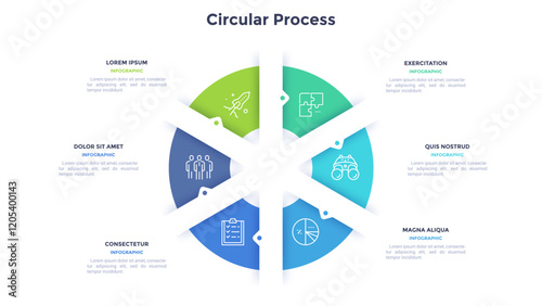 Modern Infographic Vector Template
