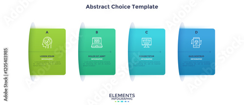 Modern Infographic Vector Template