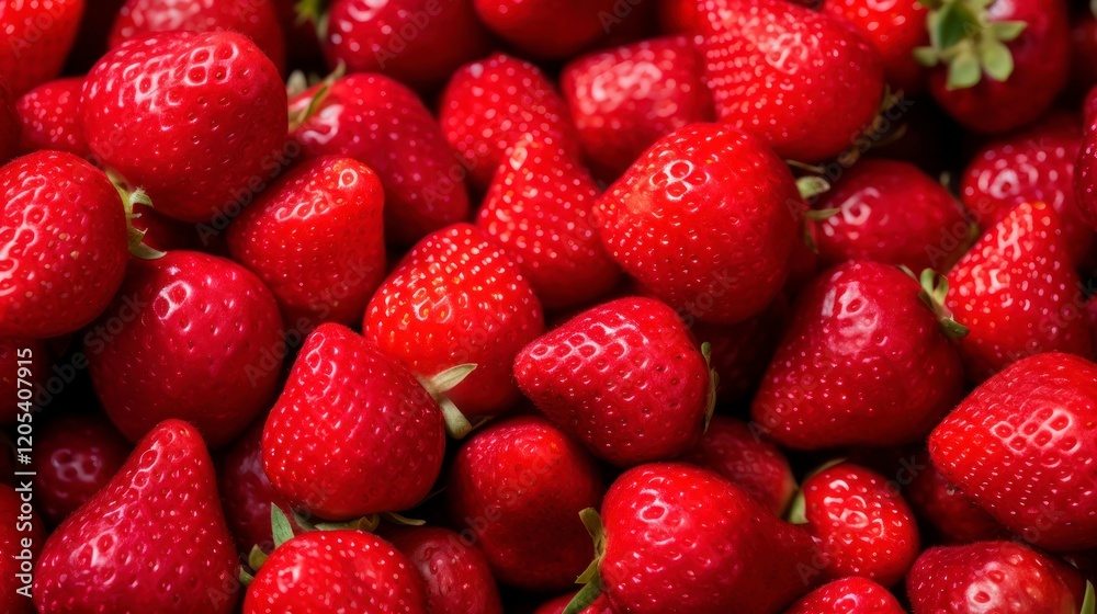 Strawberries background. Close up of fresh strawberries. Top view. Strawberries background. Close up of fresh strawberries. Top view.