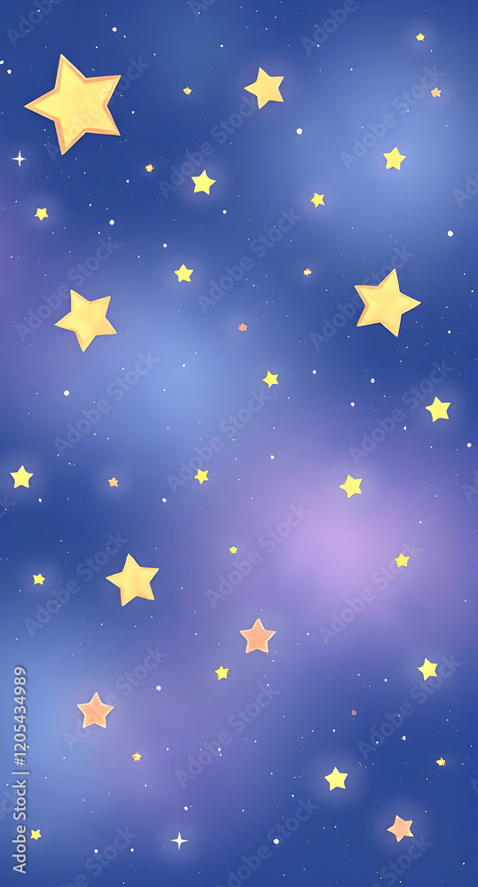 Fototapeta premium sky with stars mobile wallpaper