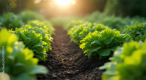 close up of green vegetable