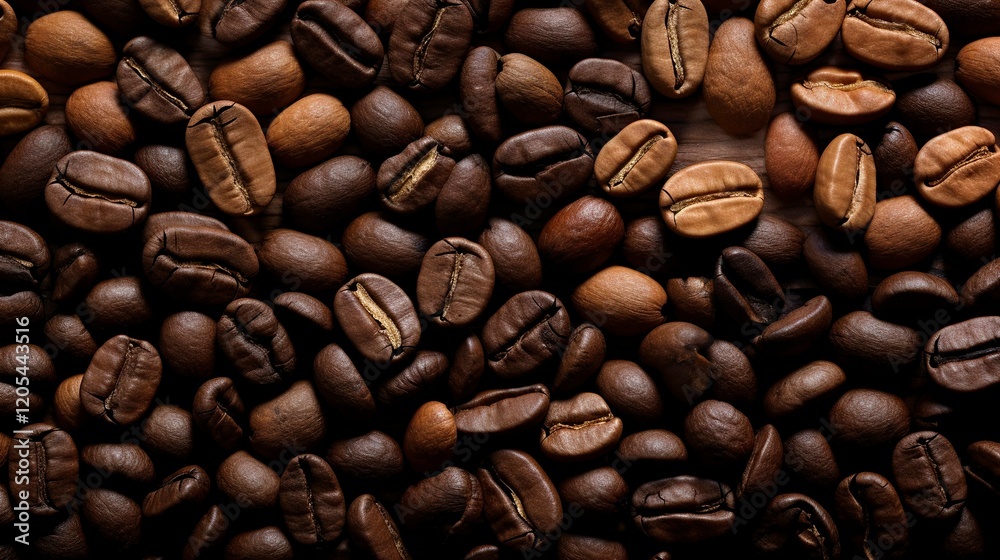 Obraz premium A photo of an assortment of coffee beans