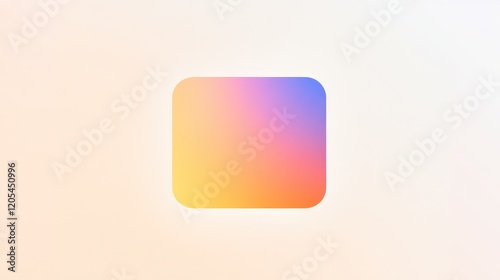 Free Download Minimalist gradient icon blending soft hues creating a visually appealing symbol - GFXLoad