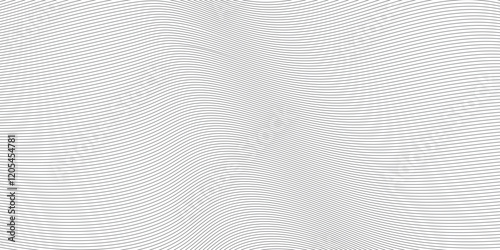 Black and white wave Stripe Background - simple texture for your design. EPS10 vector illustration.